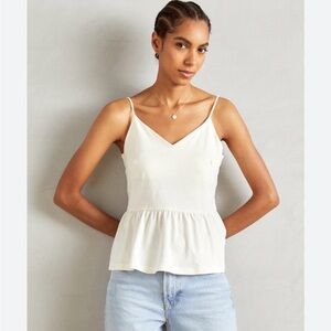 Anna Field Petite white cami tank